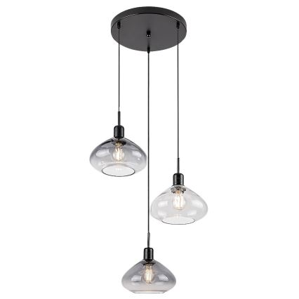 Rabalux - Lampadario a sospensione con filo 3xE27/40W/230V