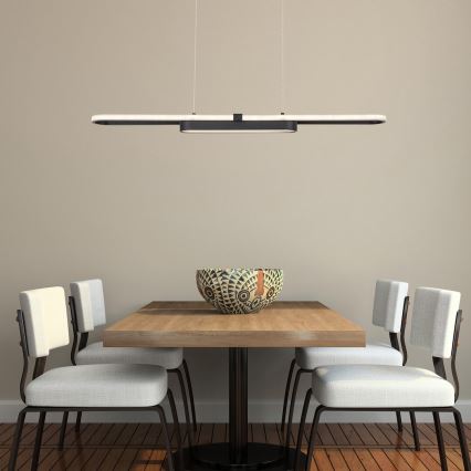 Rabalux - Lampadario LED a sospensione con filo LED/48W/230V 4000K nero