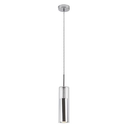 Rabalux - Lampadario a sospensione con filo 1xGU10/50W/230V limpido/cromo lucido
