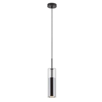 Rabalux - Lampadario a sospensione con filo 1xGU10/50W/230V limpido/nero