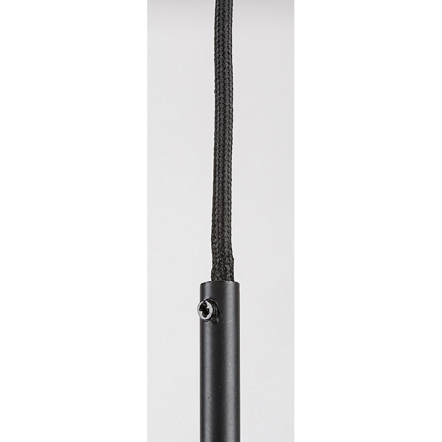 Rabalux - Lampadario a sospensione con filo 1xGU10/50W/230V limpido/nero