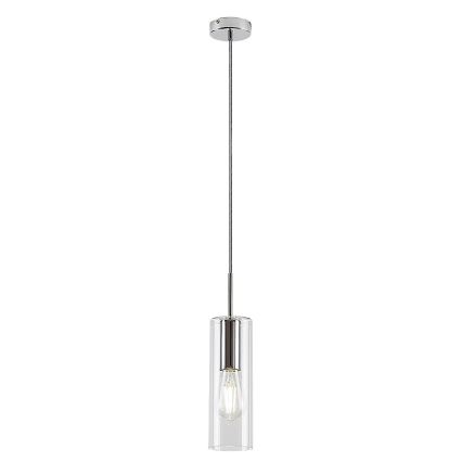 Rabalux - Lampadario a sospensione con filo 1xE27/40W/230V limpido/cromo lucido