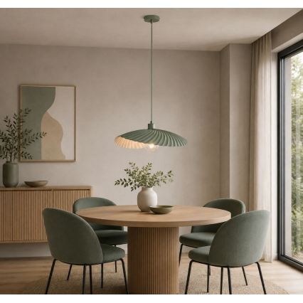 Rabalux - Lampadario a sospensione con cavo 1xE27/40W/230V verde