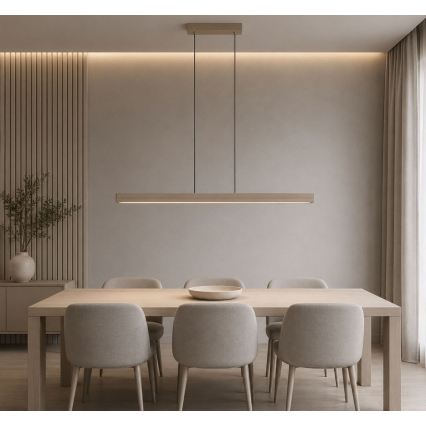 Rabalux - LED Lampadario a cavo LED/19W/230V 4000K beige
