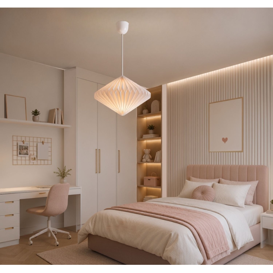 Rabalux - Paralume per lampadario max. 40 W Ø 40 cm bianco