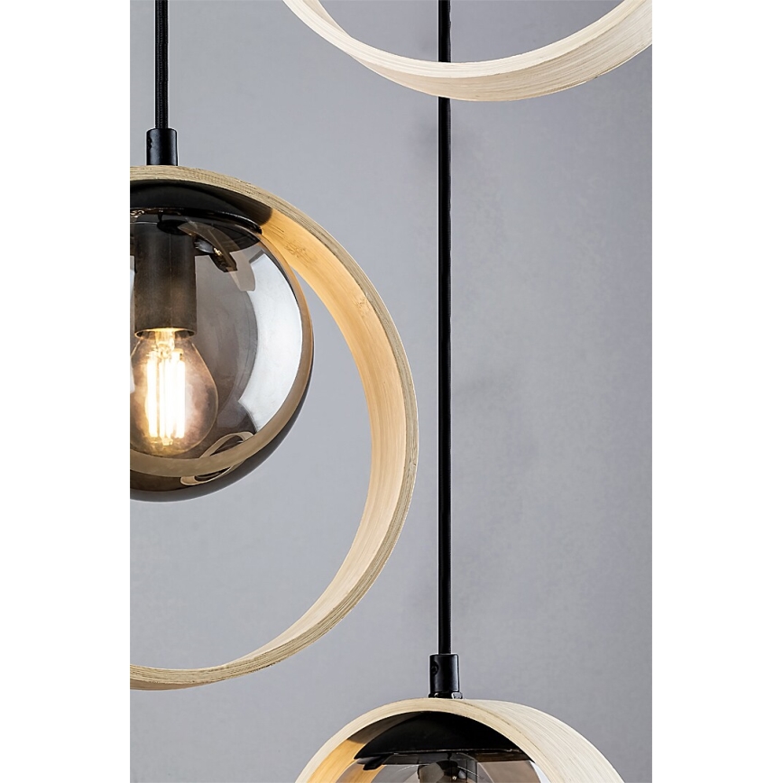 Rabalux - Lampadario a sospensione con filo 3xE14/15W/230V