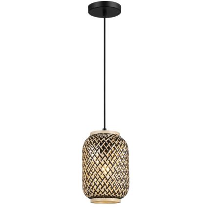 Rabalux - Lampadario a sospensione con filo 1xE27/40W/230V rattan