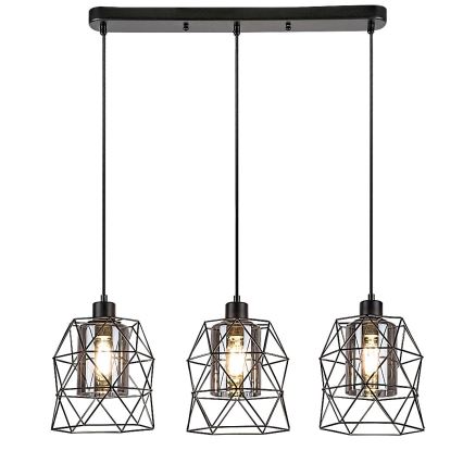 Rabalux - Lampadario a sospensione con cavo 3xE27/40W/230V