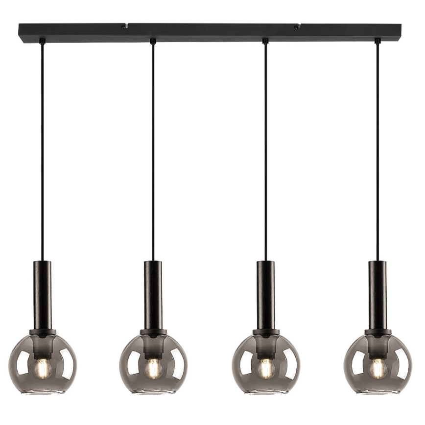 Rabalux - Lampadario a sospensione con filo 4xE27/40W/230V