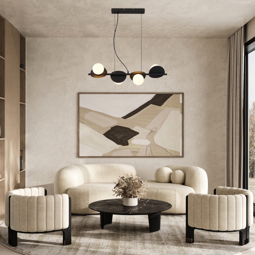 Rabalux - Lampadario a sospensione con filo 4xG9/5W/230V