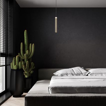 Rabalux - Lampadario LED a sospensione con filo LED/10W/230V 4000K nero/oro