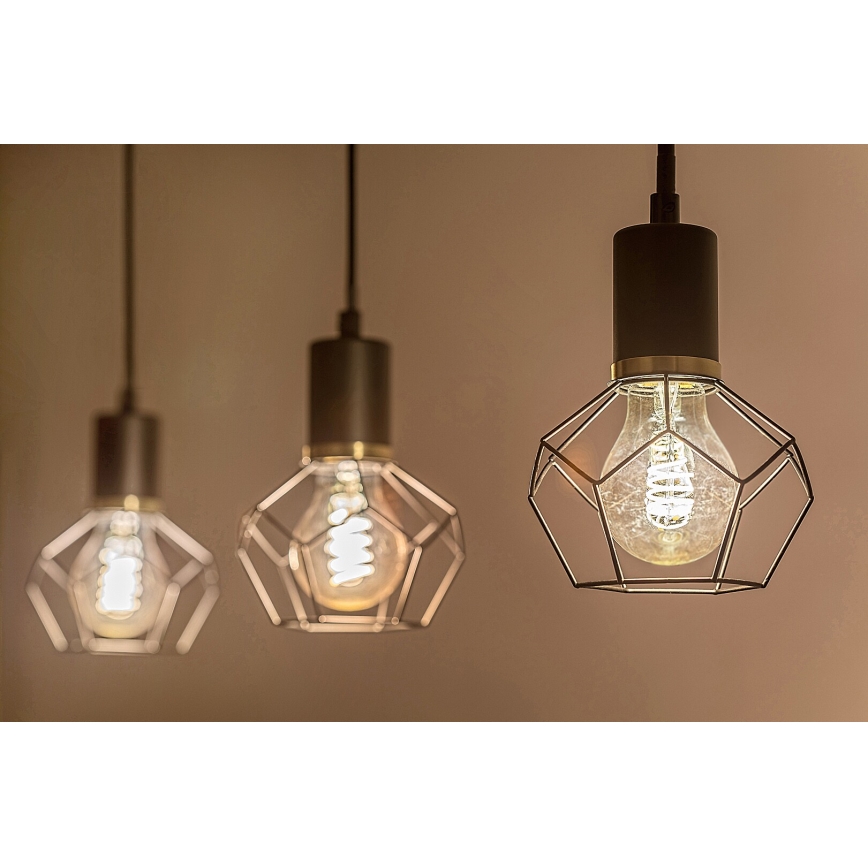Rabalux - Lampadario a sospensione con filo 3xE27/40W/230V