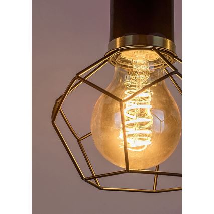 Rabalux - Lampadario a sospensione con filo 3xE27/40W/230V