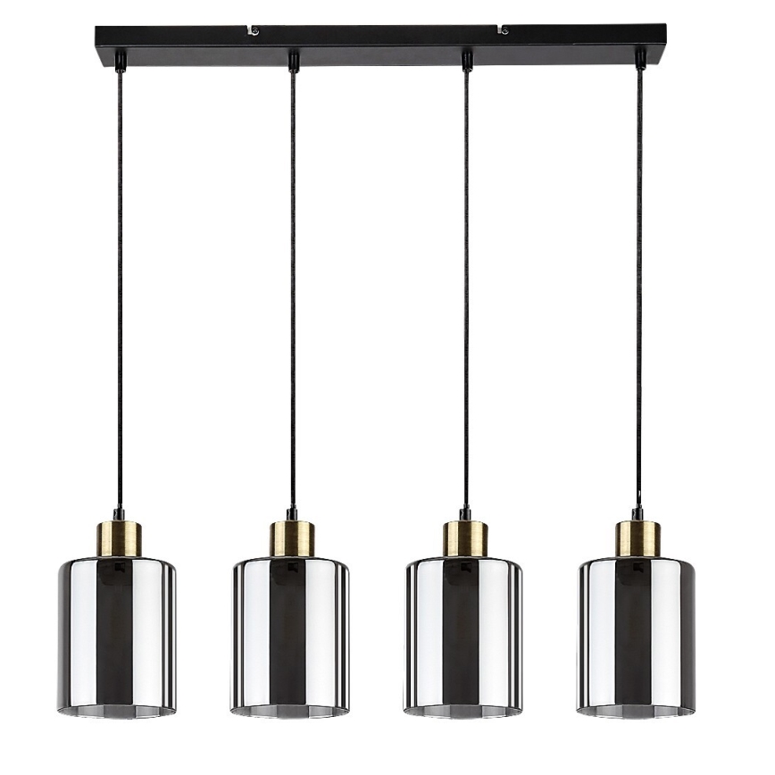 Rabalux - Lampadario a sospensione con filo 4xE27/40W/230V
