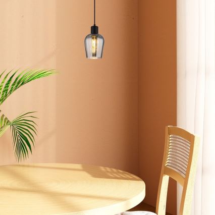 Rabalux - Lampadario a sospensione con filo 1xE27/40W/230V