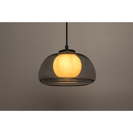Rabalux - Lampadario a sospensione con filo 1xG9/5W/230V fumé