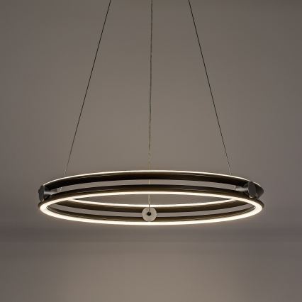 Rabalux - Lampadario LED dimmerabile a sospensione su cavo LED/60W/230V 3000-6500K grigio + telecomando