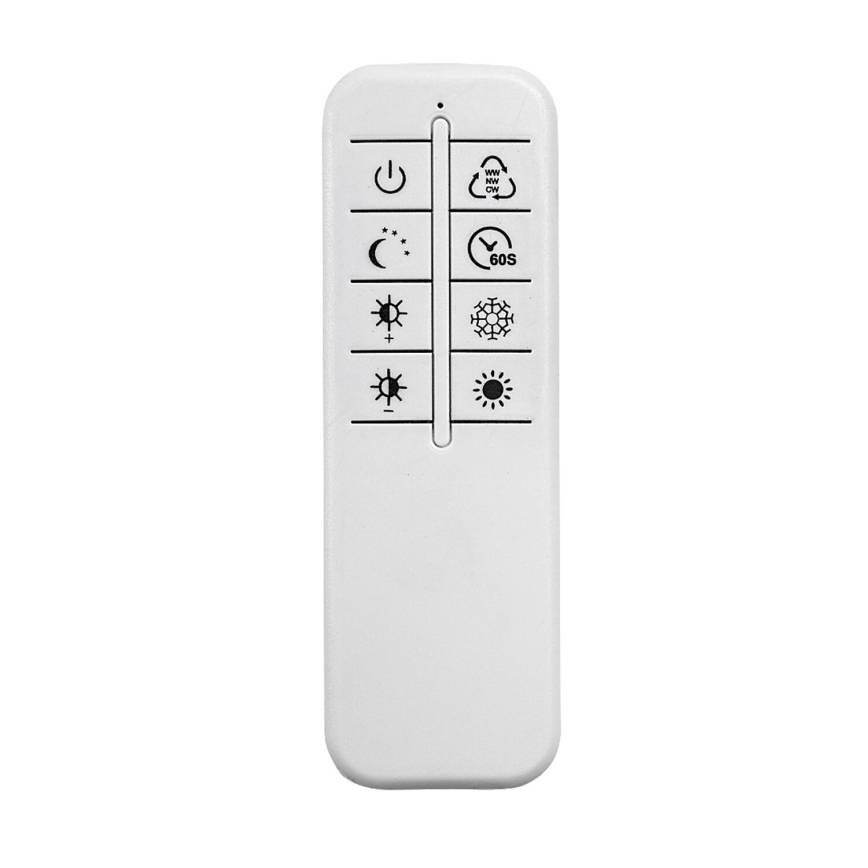 Rabalux - Lampadario LED dimmerabile a sospensione su cavo LED/60W/230V 3000-6500K grigio + telecomando