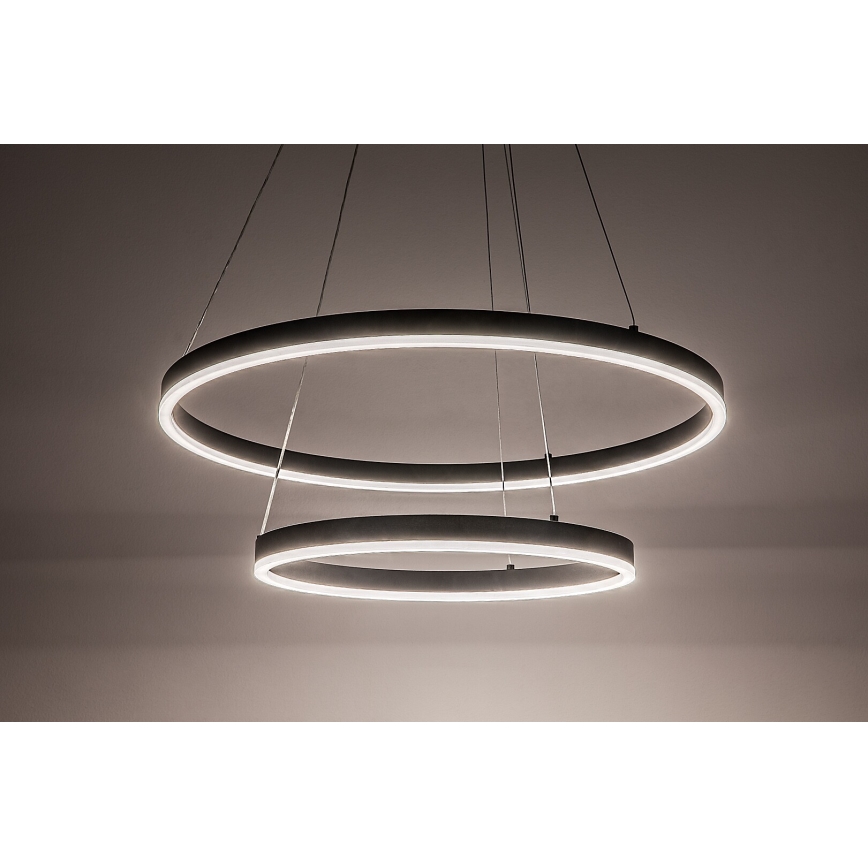 Rabalux - Lampada a sospensione LED dimmerabile su cavo LED/80W/230V 3000-6500K + telecomando