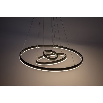 Rabalux - Lampadario dimmerabile a sospensione con cavo LED/100W/230V 3000-6500K + telecomando