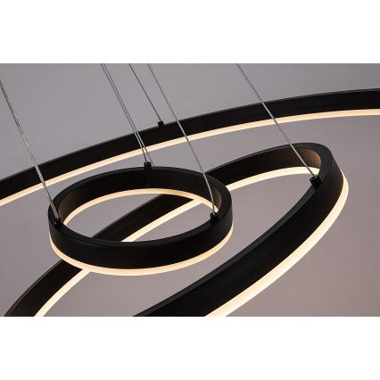 Rabalux - Lampadario dimmerabile a sospensione con cavo LED/100W/230V 3000-6500K + telecomando