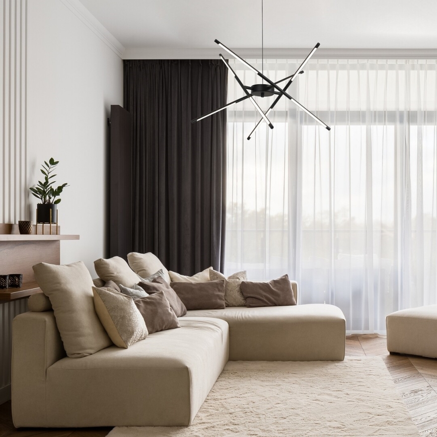 Rabalux - Lampadario LED a sospensione con filo LED/40W/230V 3000K nero