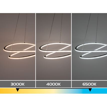 Rabalux - Lampadario LED dimmerabile su cavo LED/75W/230V 3000-6500K + telecomando