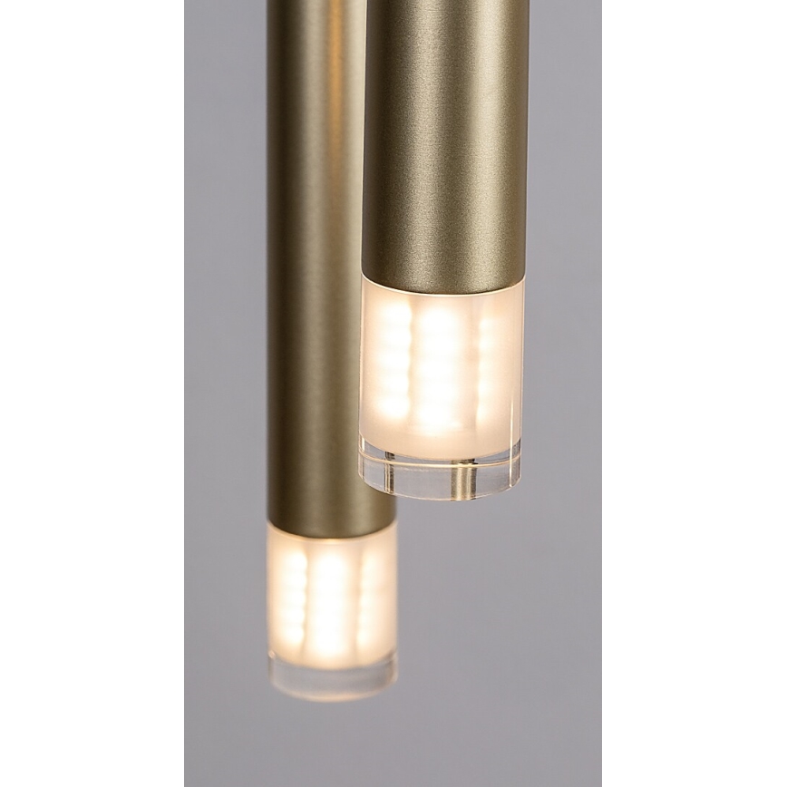 Rabalux - Lampadario a sospensione con filo 5xG9/5W/230V oro