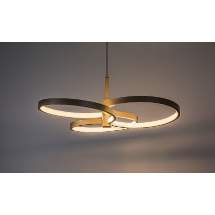Rabalux - Lampada a sospensione LED dimmerabile con cavo LED/50W/230V 3000-6500K + telecomando