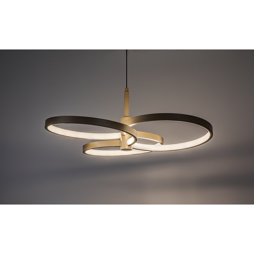 Rabalux - Lampada a sospensione LED dimmerabile con cavo LED/50W/230V 3000-6500K + telecomando