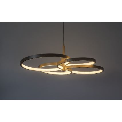 Rabalux - Lampadario a sospensione LED dimmerabile su cavo LED/70W/230V 3000-6500K + telecomando