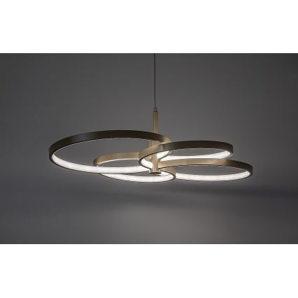 Rabalux - Lampadario a sospensione LED dimmerabile su cavo LED/70W/230V 3000-6500K + telecomando