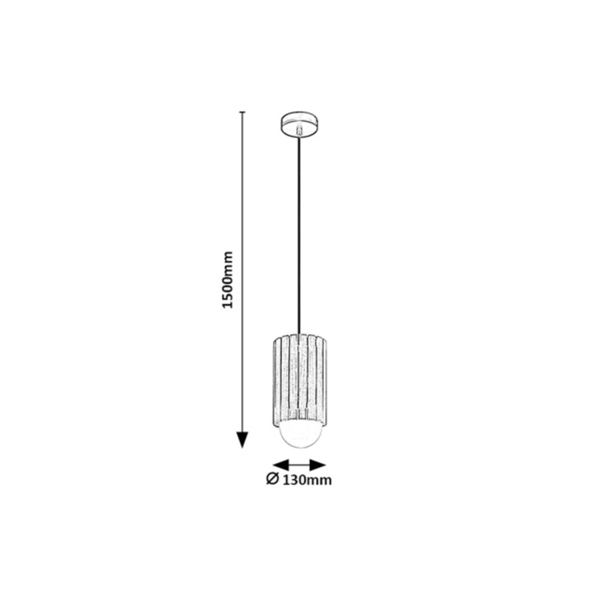 Rabalux - Lampada a sospensione con cavo 1xG9/5W/230V