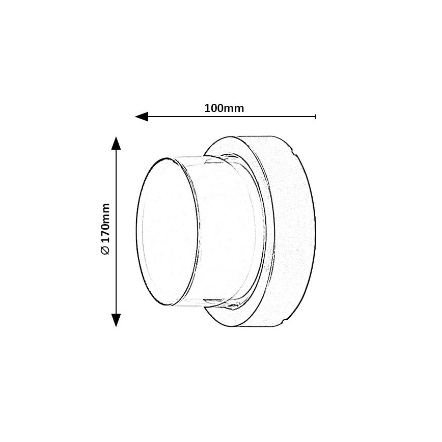Rabalux - LED RGBW Applique da esterno LED/10W/230V IP54 Wi-Fi Tuya