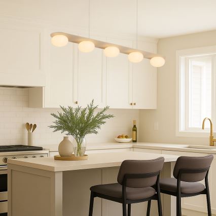 Rabalux - Lampadario a sospensione su cavo 5xG9/25W/230V