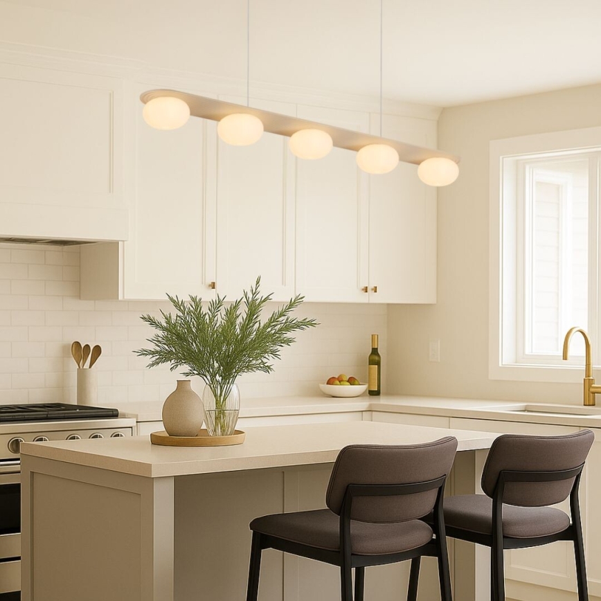 Rabalux - Lampadario a sospensione su cavo 5xG9/25W/230V