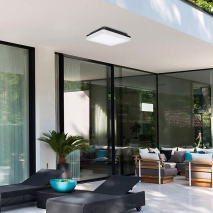 Rabalux - Plafoniera LED da bagno 24W/230V IP54 28x28 cm