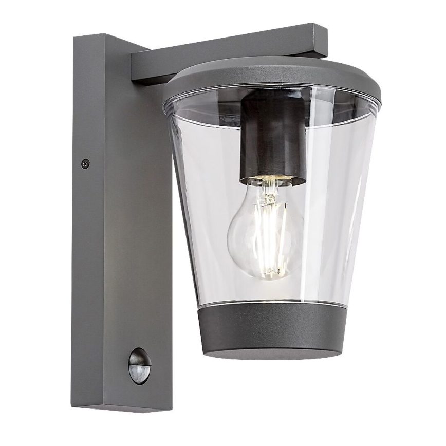 Rabalux - Applique da esterno con sensore di movimento 1xE27/40W/230V IP44