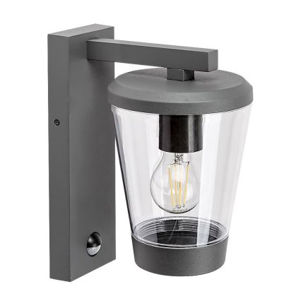 Rabalux - Applique da esterno con sensore di movimento 1xE27/40W/230V IP44