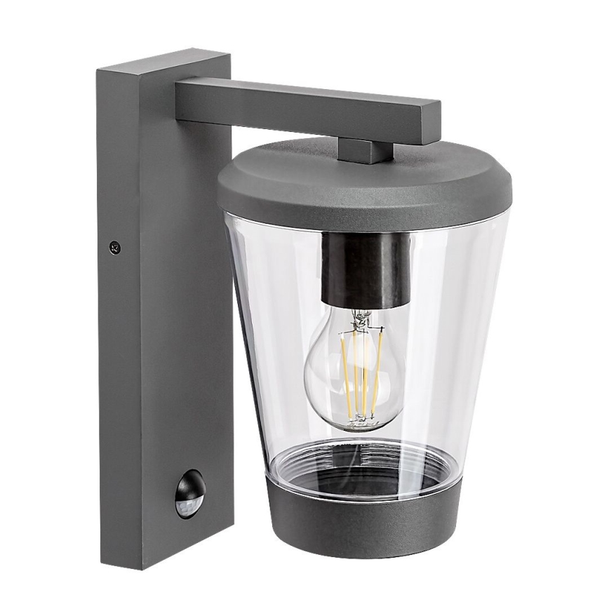 Rabalux - Applique da esterno con sensore di movimento 1xE27/40W/230V IP44