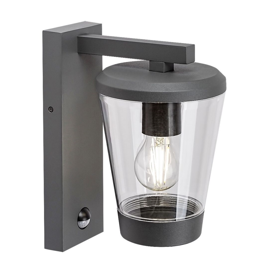Rabalux - Applique da esterno con sensore di movimento 1xE27/40W/230V IP44