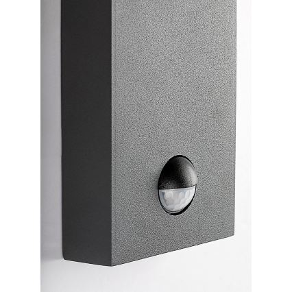 Rabalux - Applique da esterno con sensore di movimento 1xE27/40W/230V IP44