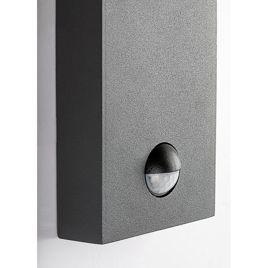 Rabalux - Applique da esterno con sensore di movimento 1xE27/40W/230V IP44