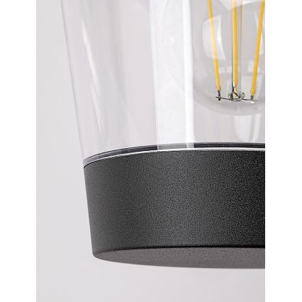 Rabalux - Applique da esterno con sensore di movimento 1xE27/40W/230V IP44