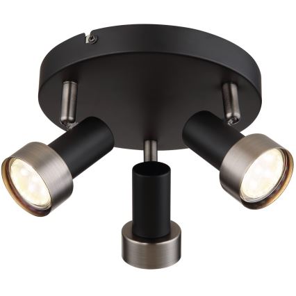 Rabalux - Plafoniera con faretti 3xGU10/50W/230V