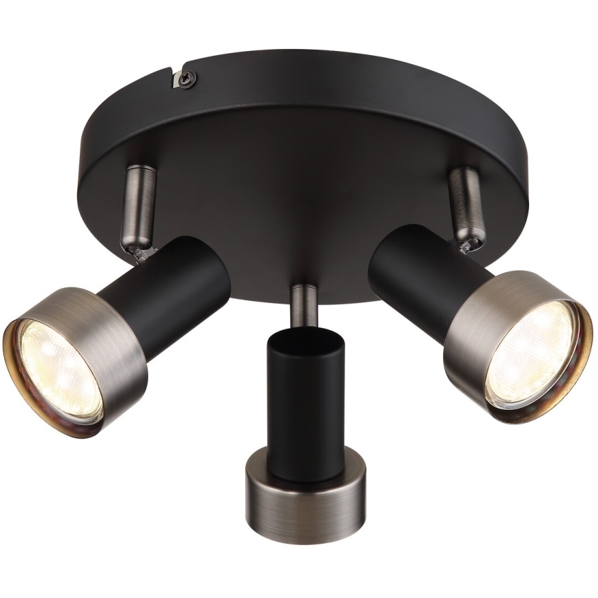 Rabalux - Plafoniera con faretti 3xGU10/50W/230V