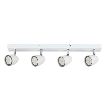 Rabalux - Faretto 4xGU10/5W/230V bianco