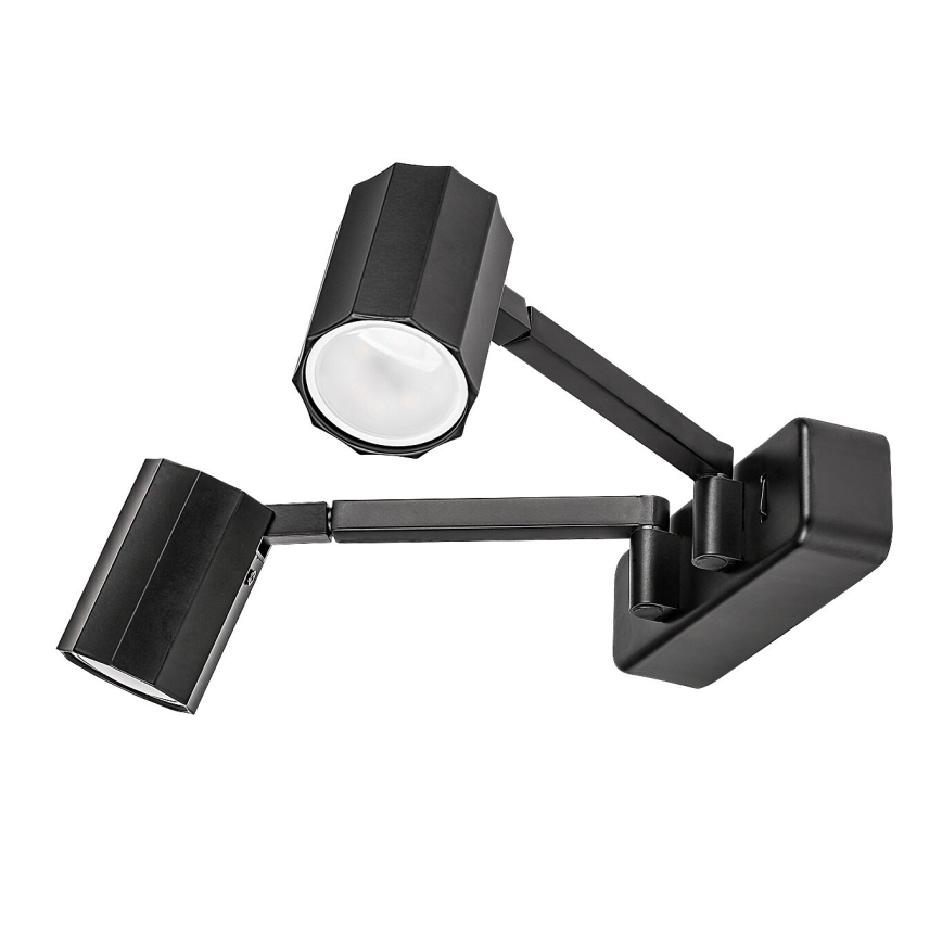 Rabalux - Faretto da parete 2xGU10/5W/230V