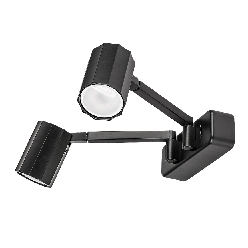 Rabalux - Faretto da parete 2xGU10/5W/230V