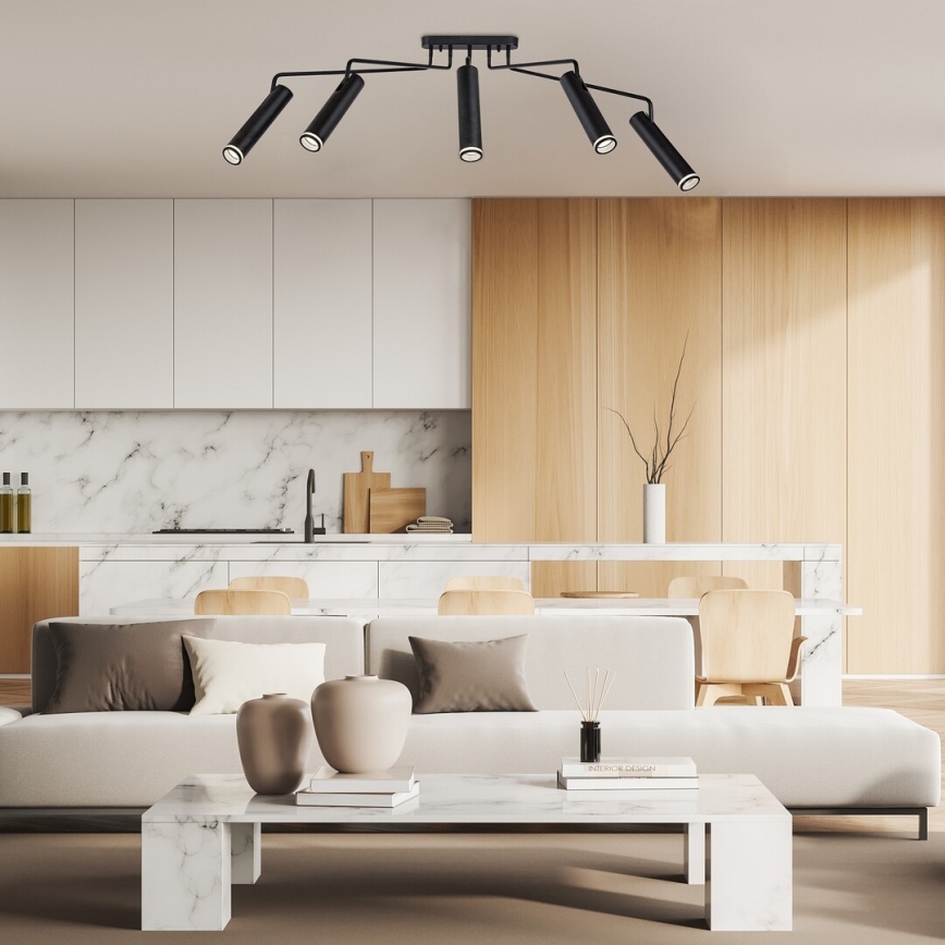 Rabalux - Lampadario a plafone 5xGU10/35W/230V